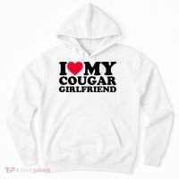 I Love My Cougar Girlfriend GF I Heart My Cougar Girlfriend Hoodie thumb 0