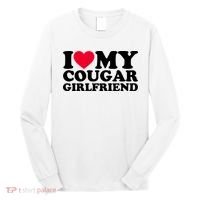 I Love My Cougar Girlfriend GF I Heart My Cougar Girlfriend Long Sleeve Shirt thumb 0