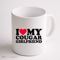 I Love My Cougar Girlfriend GF I Heart My Cougar Girlfriend Coffee Mug thumb 1