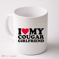 I Love My Cougar Girlfriend GF I Heart My Cougar Girlfriend Coffee Mug thumb 0