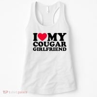 I Love My Cougar Girlfriend GF I Heart My Cougar Girlfriend Women's Tank Top thumb 0