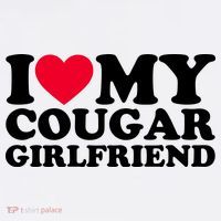 I Love My Cougar Girlfriend GF I Heart My Cougar Girlfriend Visor thumb 3