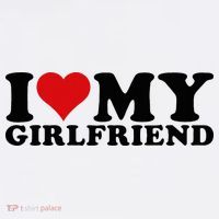 I Love My Girlfriend Gf I Heart My Girlfriend GF White  T-Shirt thumb 7