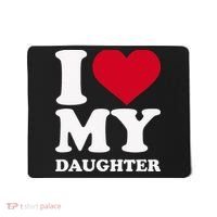 I Love My Daughter Mousepad thumb 0