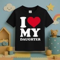 I Love My Daughter Toddler T-Shirt thumb 3