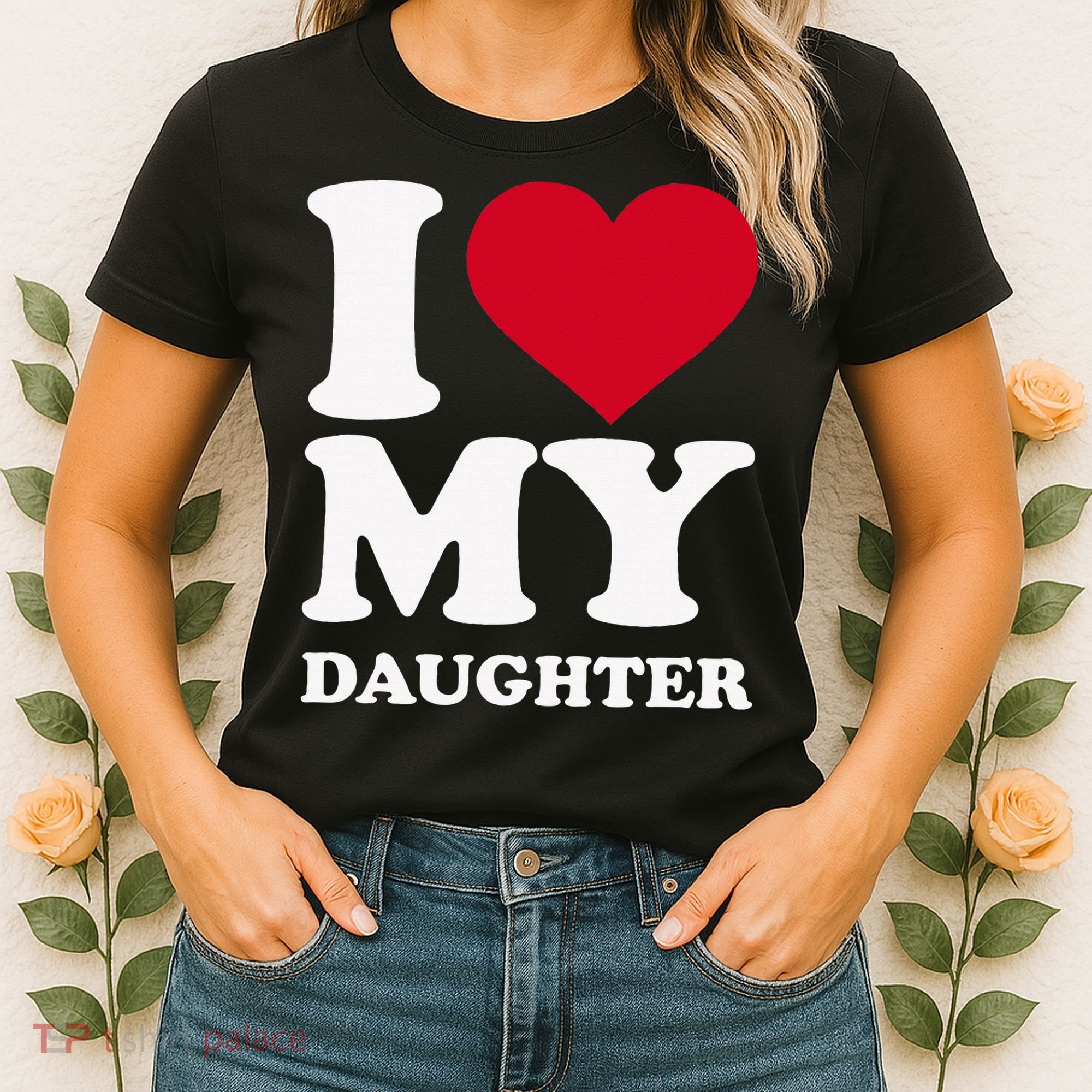 I Love My Daughter Women's T-Shirt
