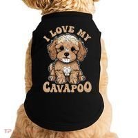 I Love My Cavapoo Dog Lover Cavoodle Owner Doggie Tank thumb 0