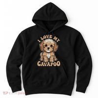 I Love My Cavapoo Dog Lover Cavoodle Owner Hoodie thumb 0