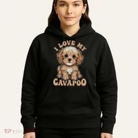 I Love My Cavapoo Dog Lover Cavoodle Owner Hoodie thumb 5