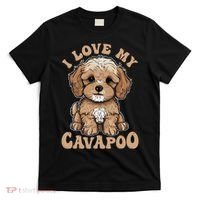 I Love My Cavapoo Dog Lover Cavoodle Owner T-Shirt thumb 0
