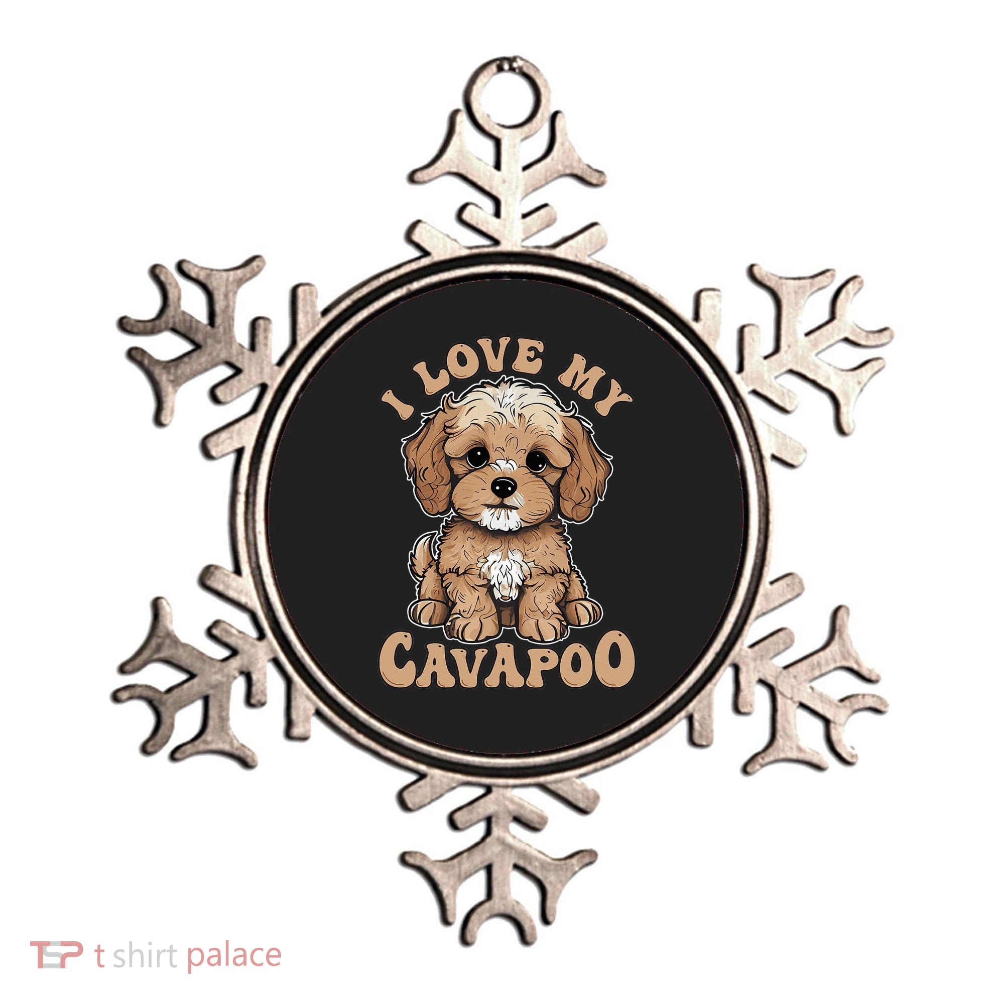 I Love My Cavapoo Dog Lover Cavoodle Owner Ornament