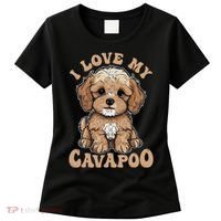 I Love My Cavapoo Dog Lover Cavoodle Owner Women's T-Shirt thumb 0