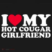 I Love My Hot Cougar Girlfriend GF I Heart My Hot Cougar Girlfriend Apron thumb 3