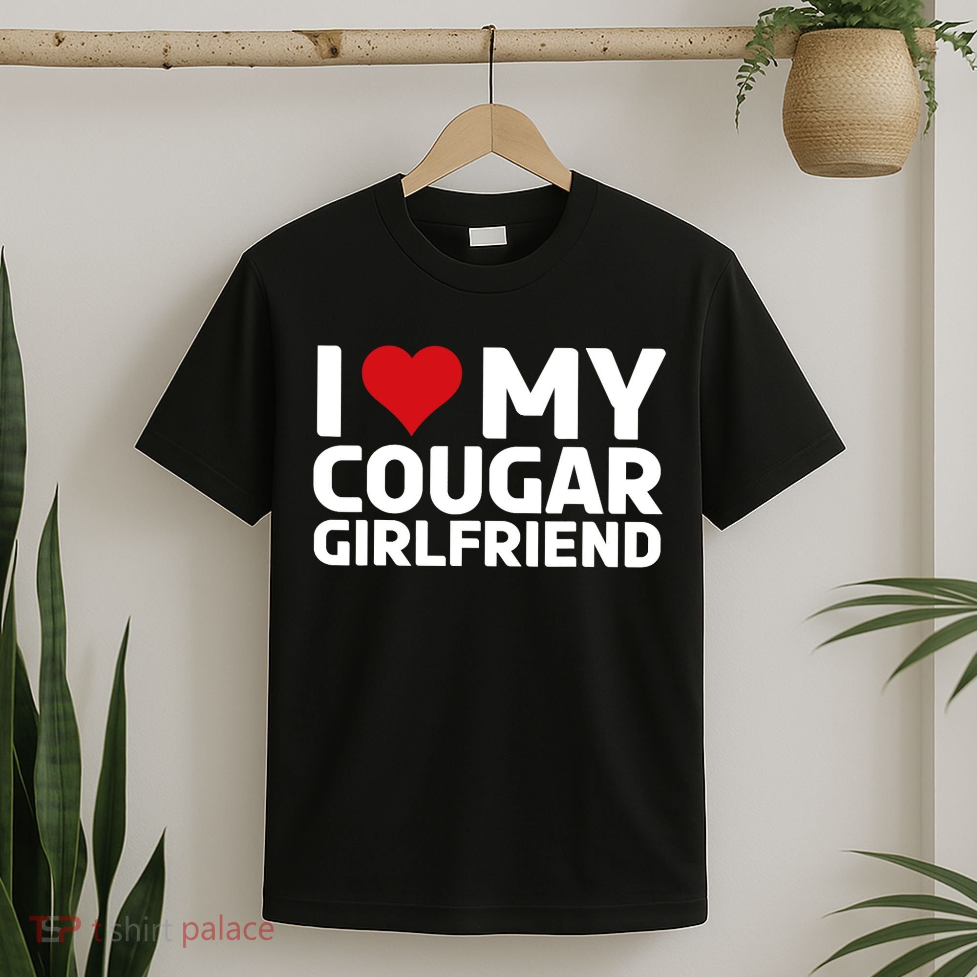 I Love My Cougar Girlfriend | I Heart My Cougar Girlfriend T-Shirt