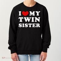 I Love My Twin Sister Women's Sweatshirt thumb 0