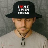I Love My Twin Sister Bucket Hat thumb 2