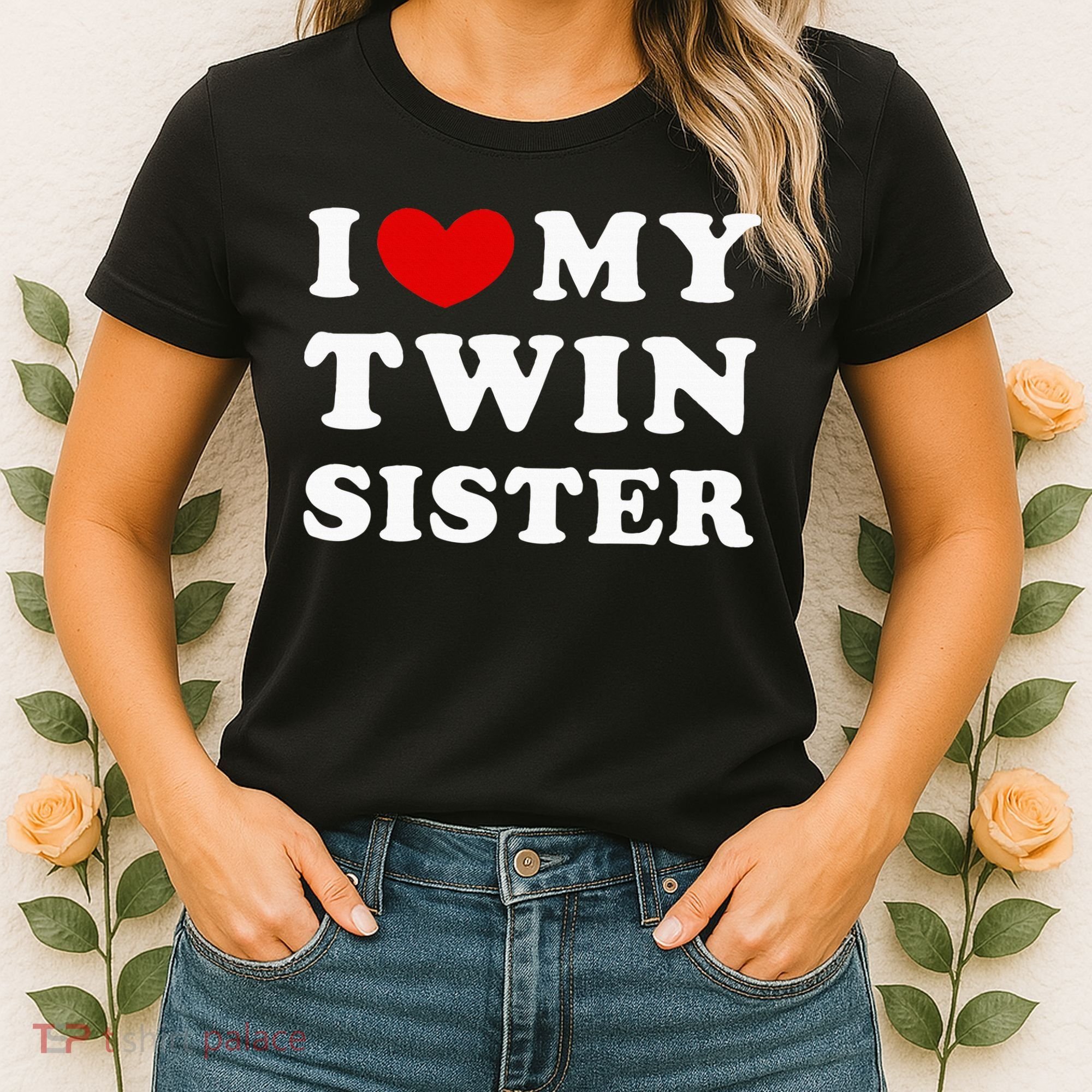 I Love My Twin Sister Women's T-Shirt