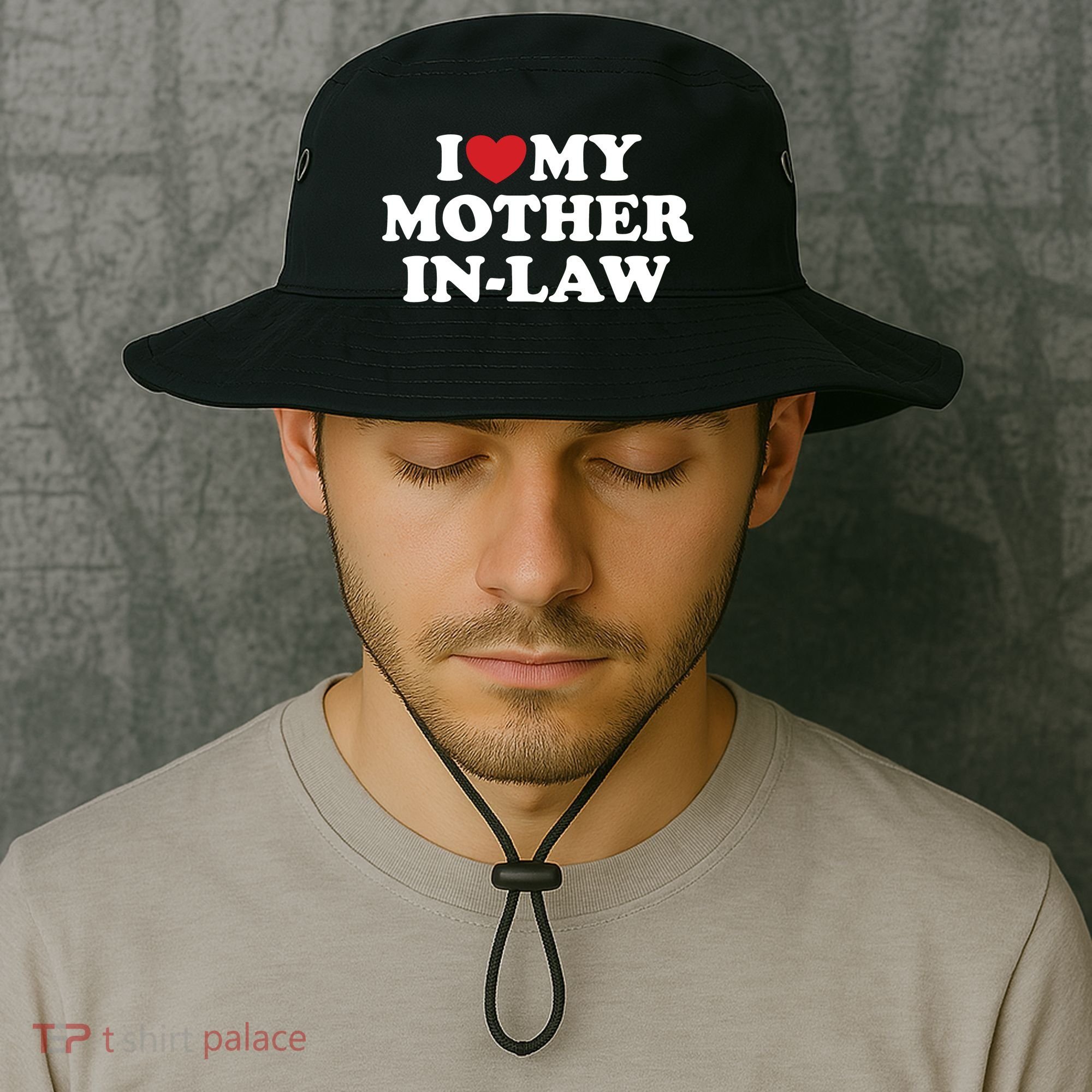 I Love My Mother In Law Bucket Hat