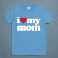 I Love My Mom Gift T-Shirt thumb 4