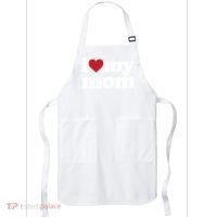 I Love My Mom Gift Apron thumb 0