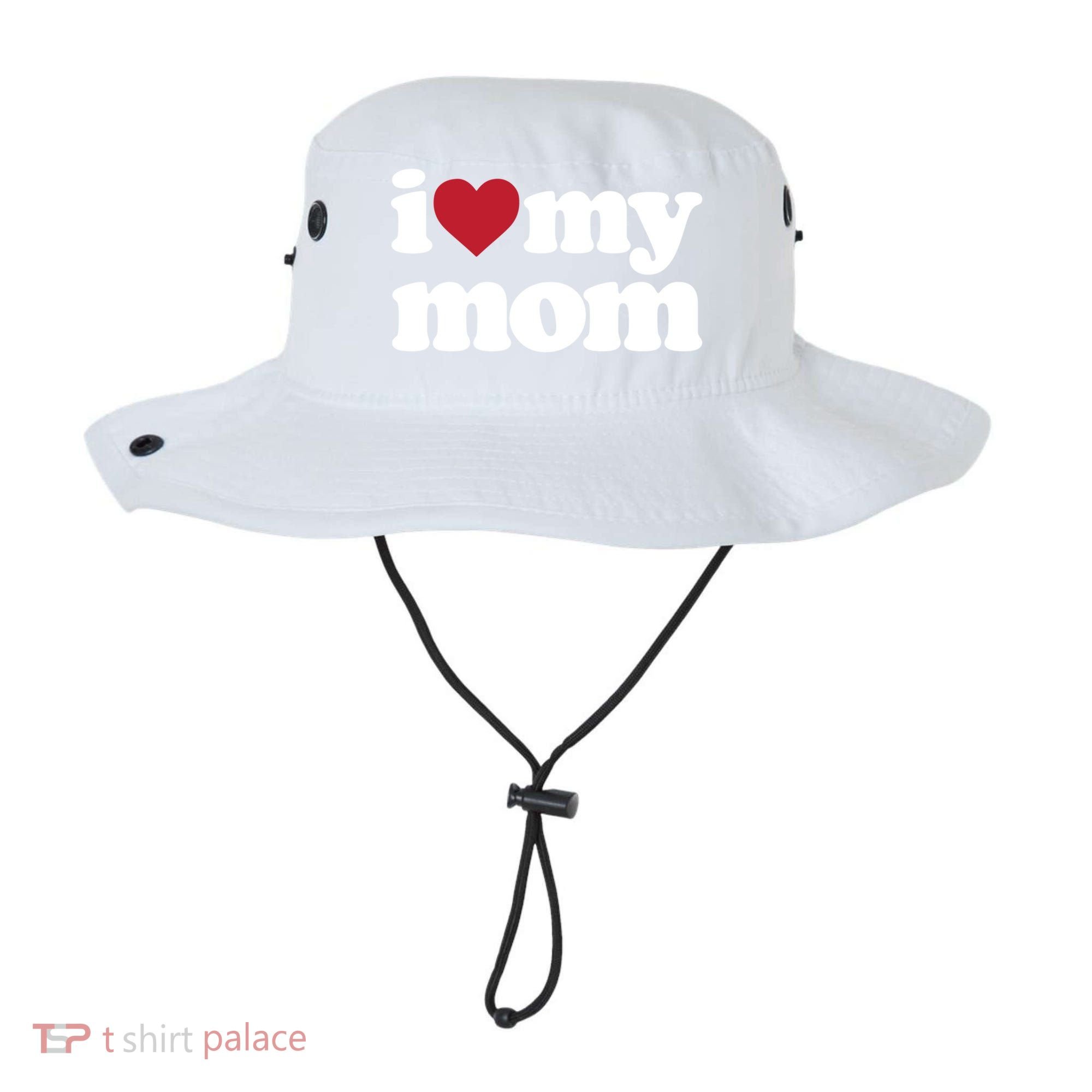 I Love My Mom Gift Bucket Hat