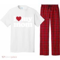 I Love My Mom Gift Pajama Set thumb 0