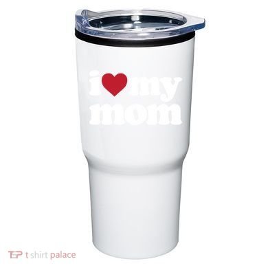 I Love My Mom Gift Tumbler