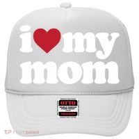 I Love My Mom Gift Hat thumb 0