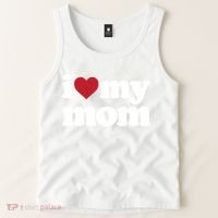 I Love My Mom Gift Tank Top thumb 2