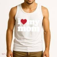 I Love My Mom Gift Tank Top thumb 3