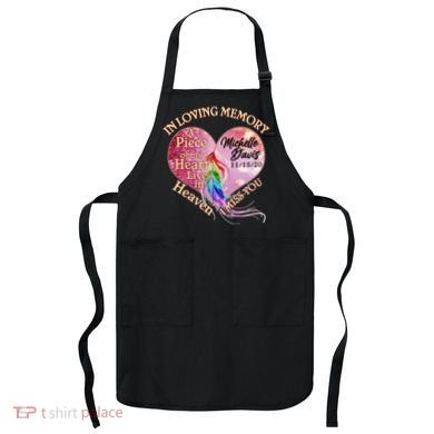 In Loving Memory Tribute Custom Rip Personalized Family Apron