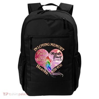 In Loving Memory Tribute Custom Rip Personalized Family Backpack