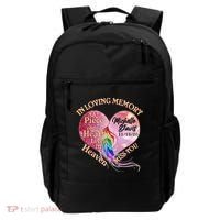 In Loving Memory Tribute Custom Rip Personalized Family Backpack thumb 0