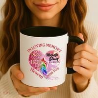 In Loving Memory Tribute Custom Rip Personalized Family Coffee Mug thumb 3