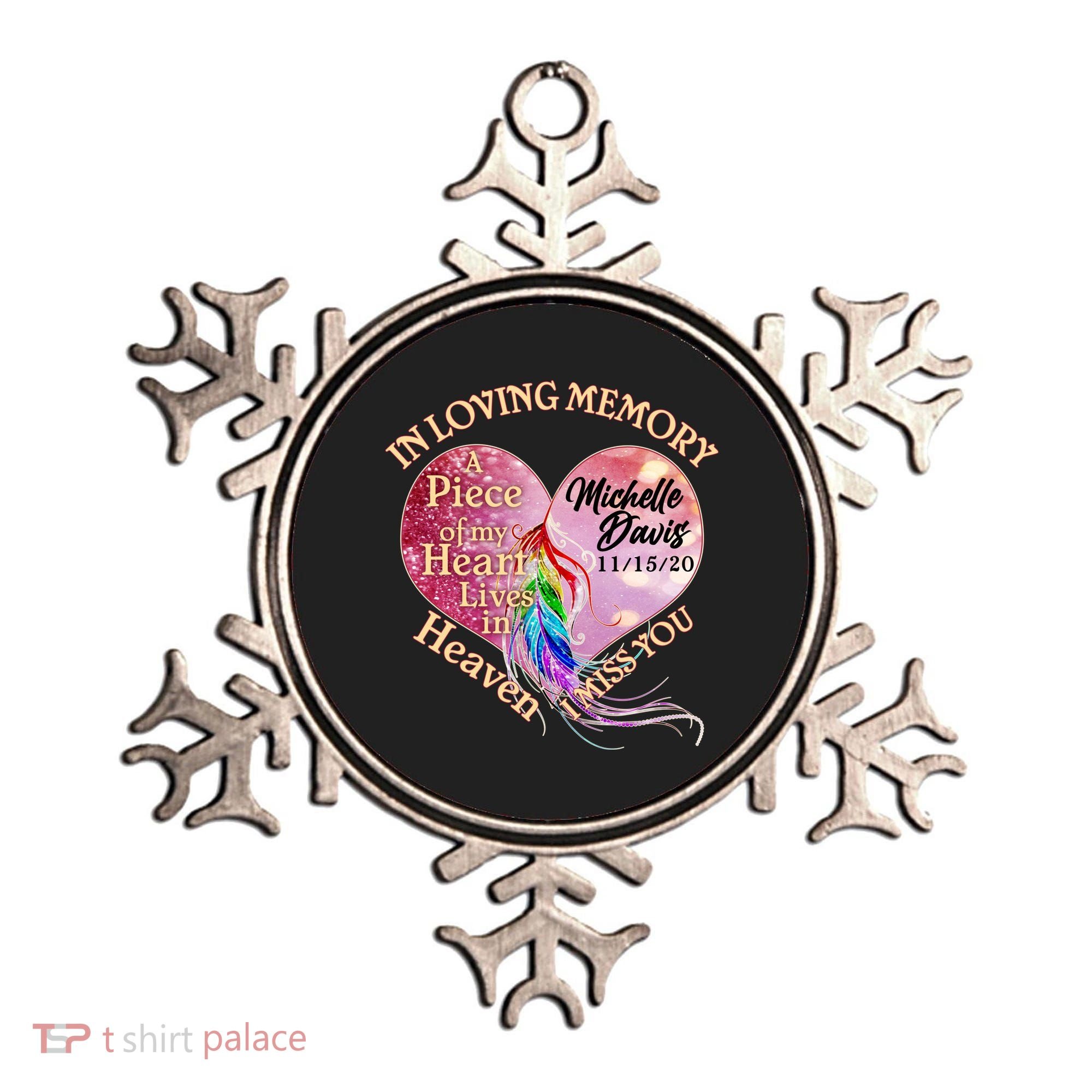 In Loving Memory Tribute Custom Rip Personalized Family Ornament