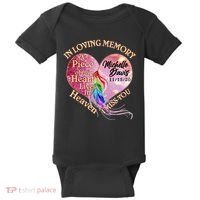 In Loving Memory Tribute Custom Rip Personalized Family Baby Bodysuit thumb 0