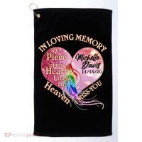 In Loving Memory Tribute Custom Rip Personalized Family Golf Towel thumb 0