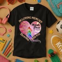 In Loving Memory Tribute Custom Rip Personalized Family Kids T-Shirt thumb 3
