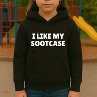 I Like My Suitcase I Like My Sootcase Funny Kids Hoodie thumb 3