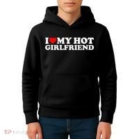 I Love My Hot Girlfriend Kids Hoodie thumb 4
