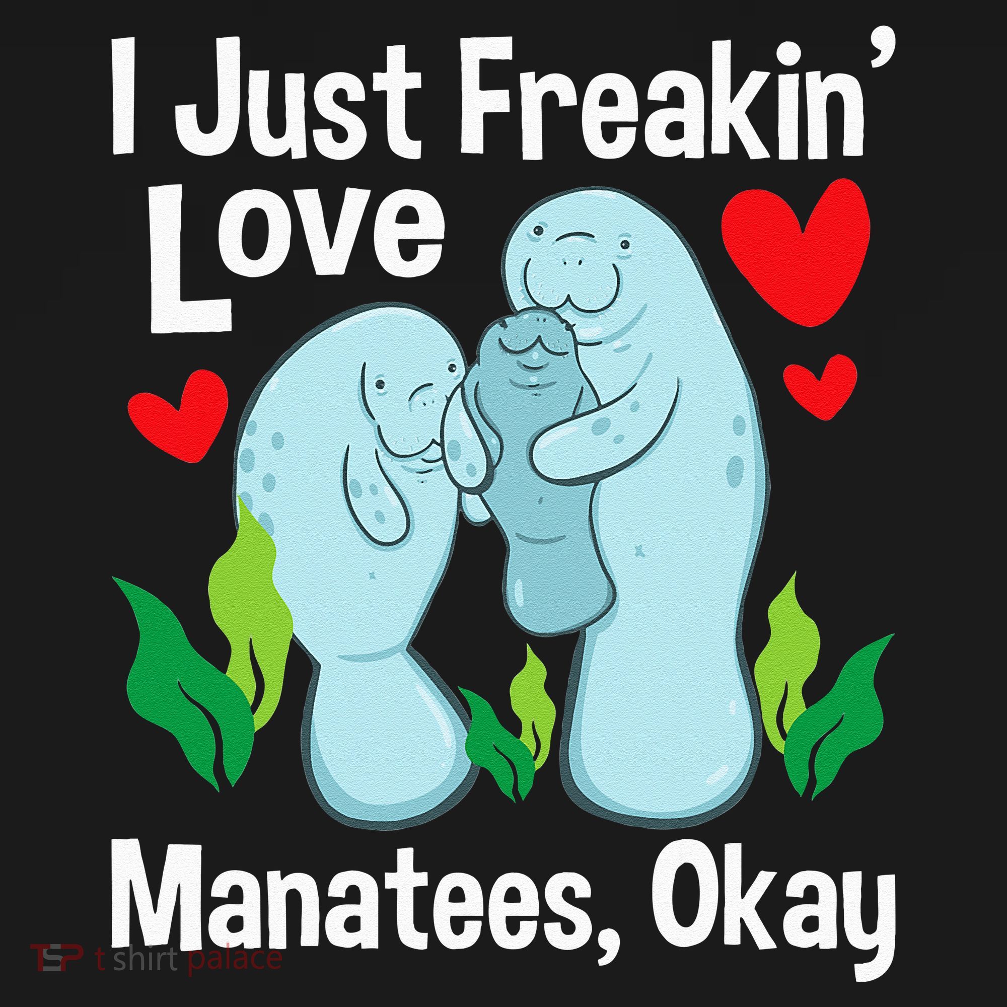 I Love Manatees Manatee Lover Zookeeper Marine Biologist Women's Hoodie
