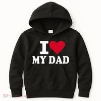 I Love My Dad Kids Hoodie thumb 0