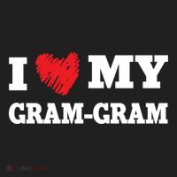 I Love My Gramgiftgram Favorite Family Member Valentines Cool Gift Beanie thumb 2
