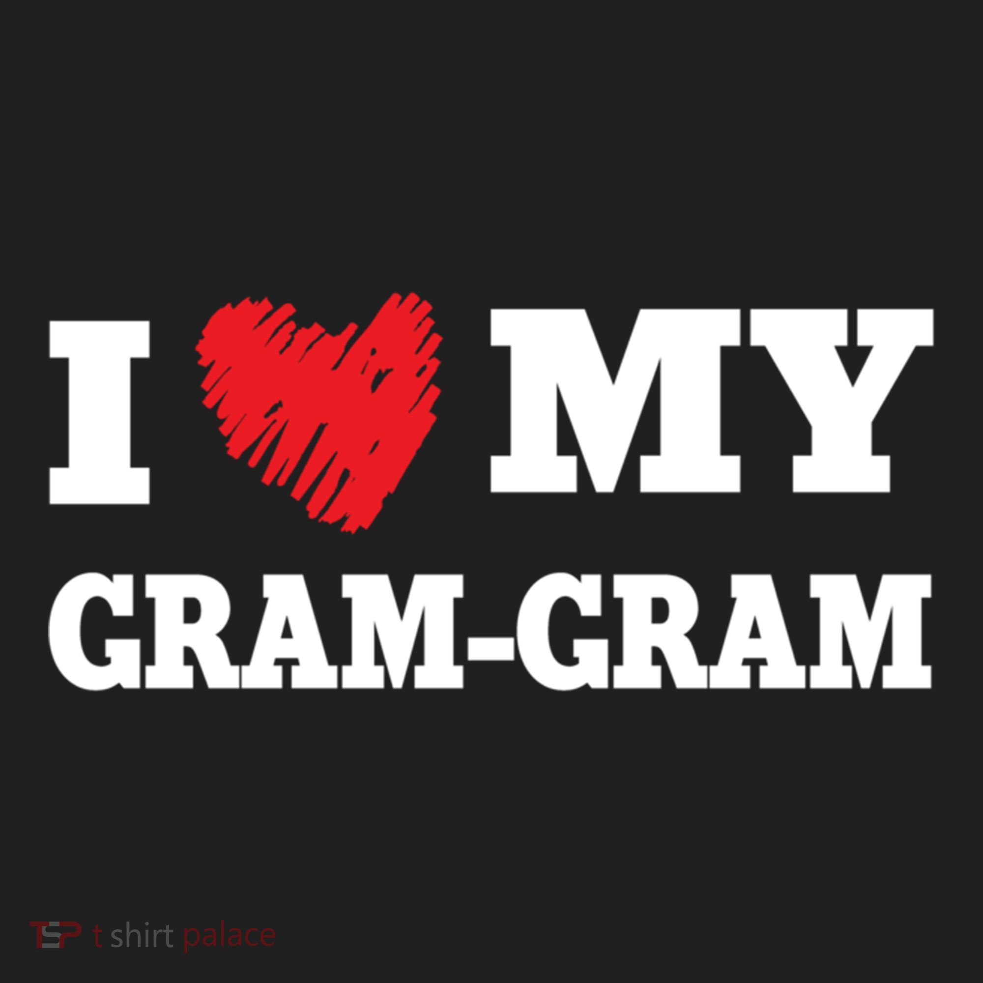 I Love My Gramgiftgram Favorite Family Member Valentines Cool Gift Beanie