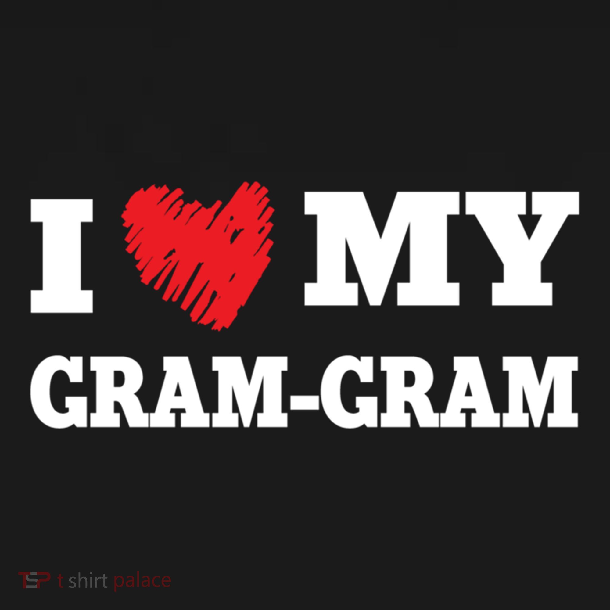 I Love My Gramgiftgram Favorite Family Member Valentines Cool Gift Women's Hoodie