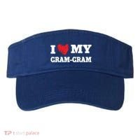 I Love My Gramgiftgram Favorite Family Member Valentines Cool Gift Visor thumb 0