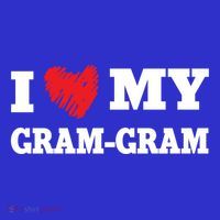 I Love My Gramgiftgram Favorite Family Member Valentines Cool Gift Visor thumb 3