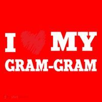 I Love My Gramgiftgram Favorite Family Member Valentines Cool Gift Santa Hat thumb 1