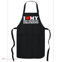 I Love My Hot Mexican Girlfriend Apron thumb 0