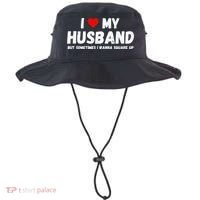 I Love My Husband Bucket Hat thumb 0